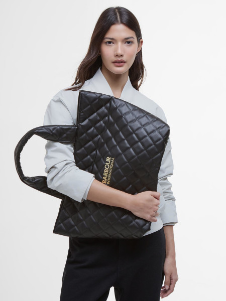 Battersea Quilted Mini Tote Bag Battersea Quilted Mini Tote Bag