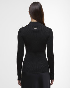 Stella Ribbed Jumper Black