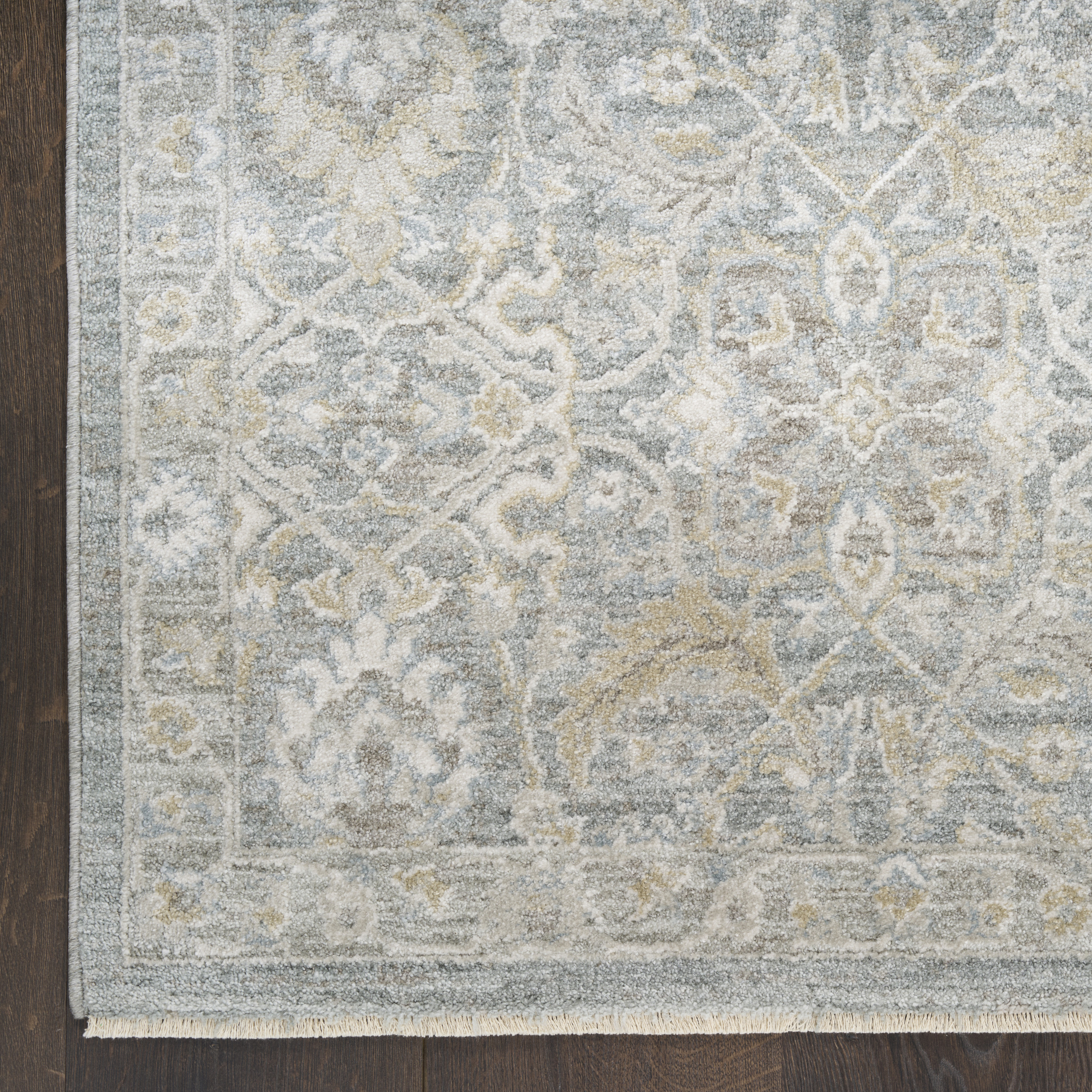 Nourison Envy 7'10" x 10'2" Blue Silver Vintage Indoor Rug