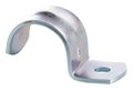 1 in. EMT Conduit Jiffy Clip Medium Duty One Hole Strap Zinc Plated