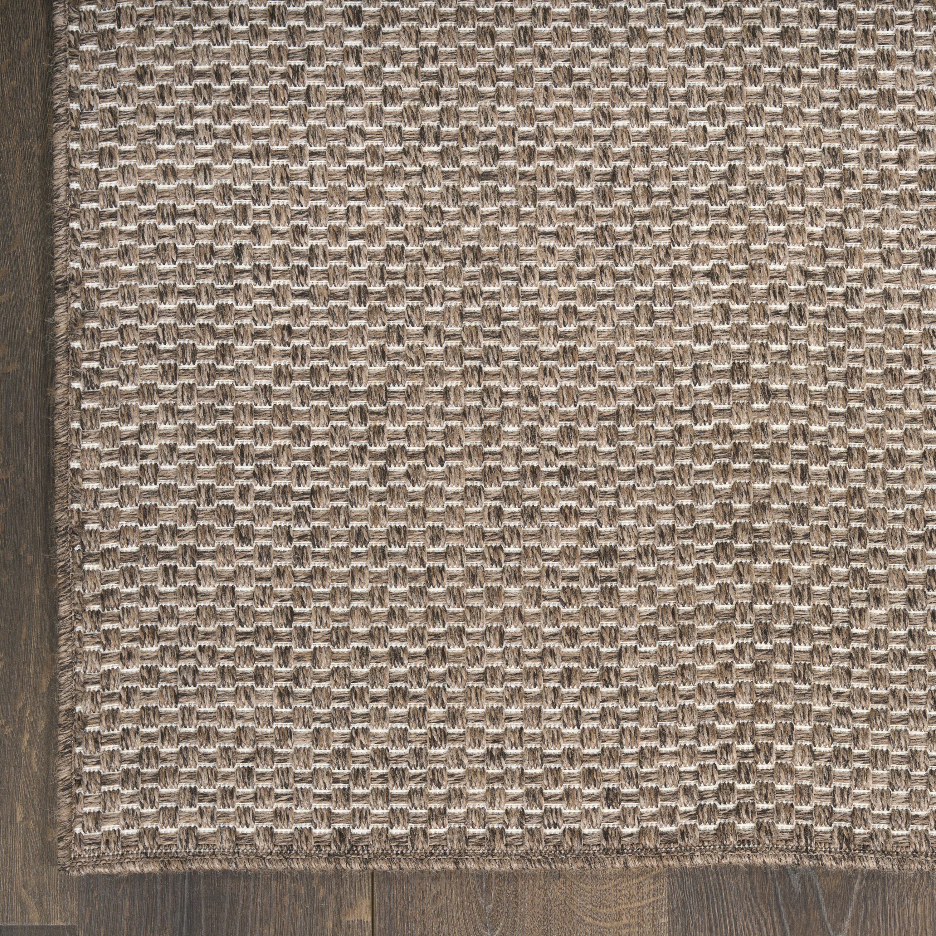 Nourison Tulum 8' x 10' Brown Outdoor Rug