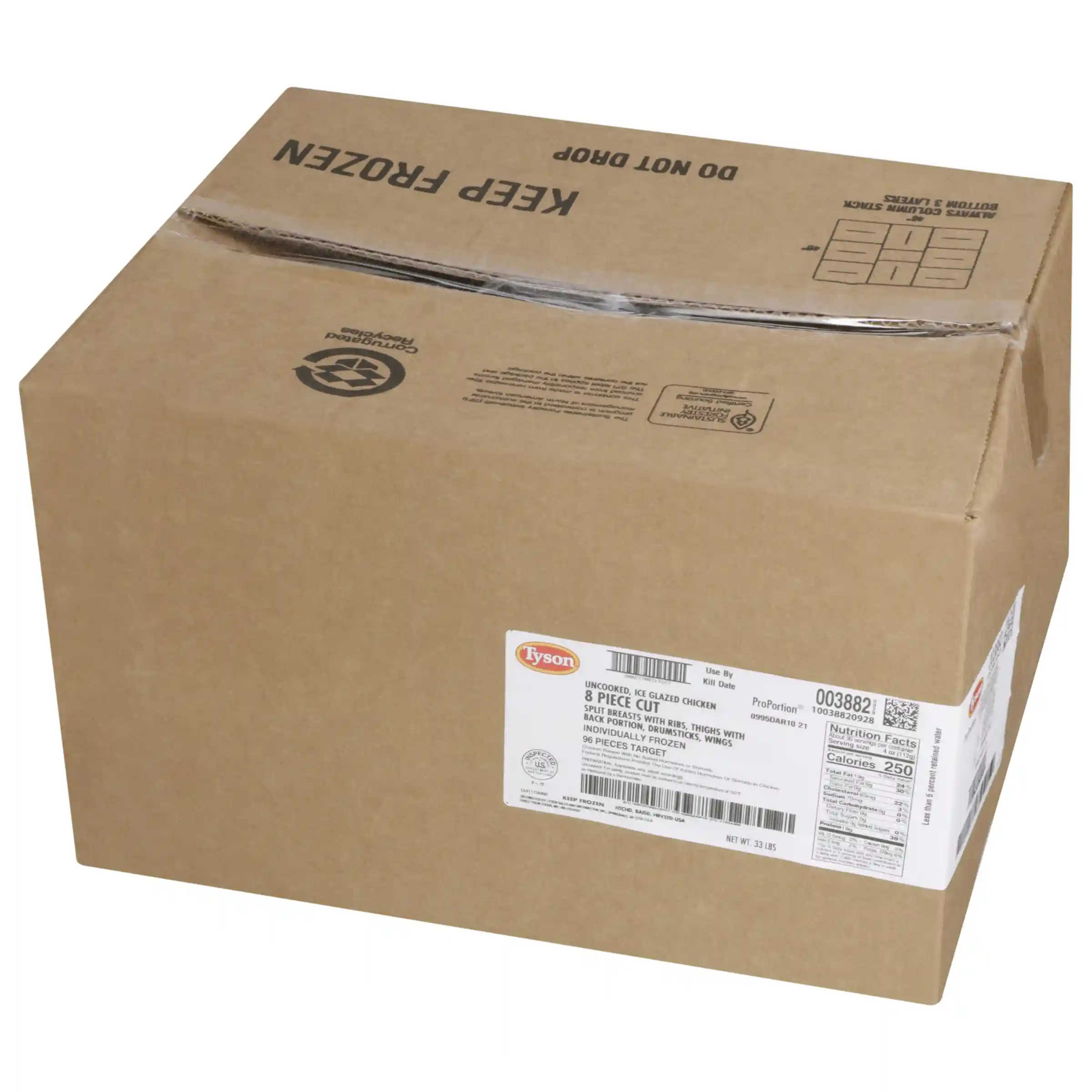 Tyson® ProPortion® IF Unbreaded 8 Piece Cut Chicken_image_5