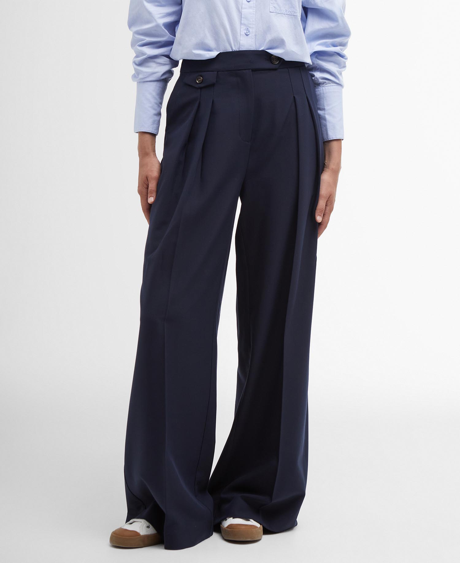 Pantaloni Francis a gamba ampia image number 1