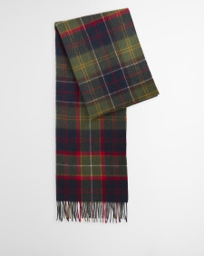 Brack Patchwork Tartan Wool Scarf Red Classic Tartan