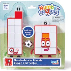 Numberblocks™ Friends Eleven and Twelve Figure Pack