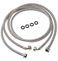 Universal 6 ft Washing Machine Hoses w/ 90 Degree Elbow &mdash; Model #: WX14X10011