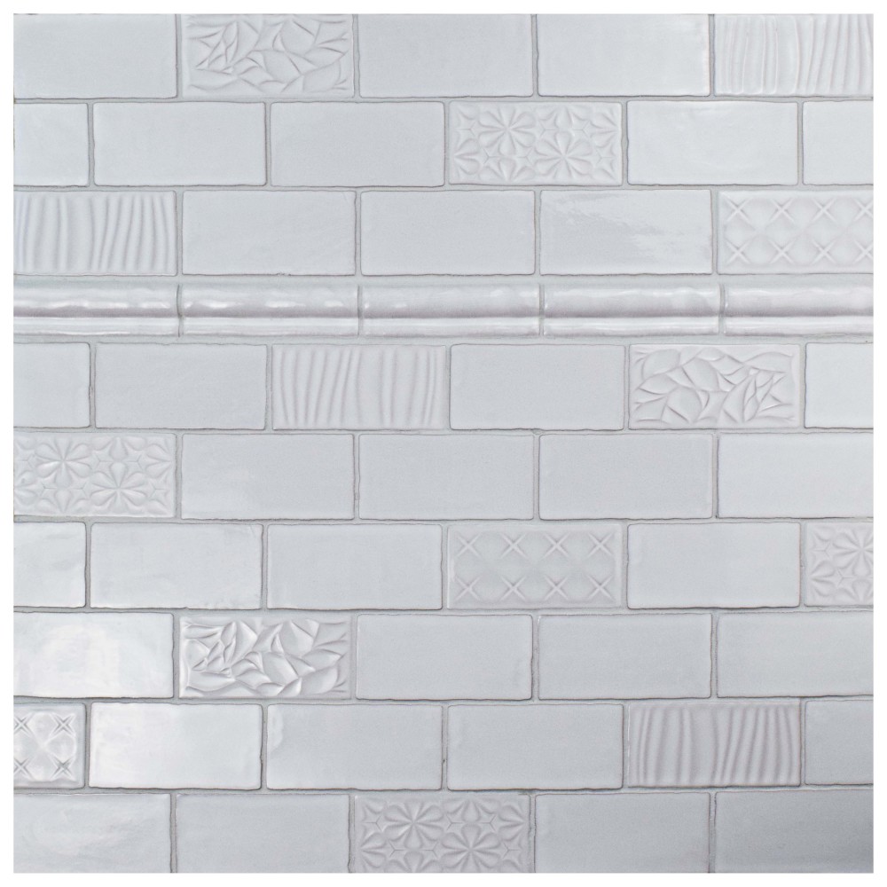 Antic Special Milk 3 in. x 6 in. Ceramic Wall Tile