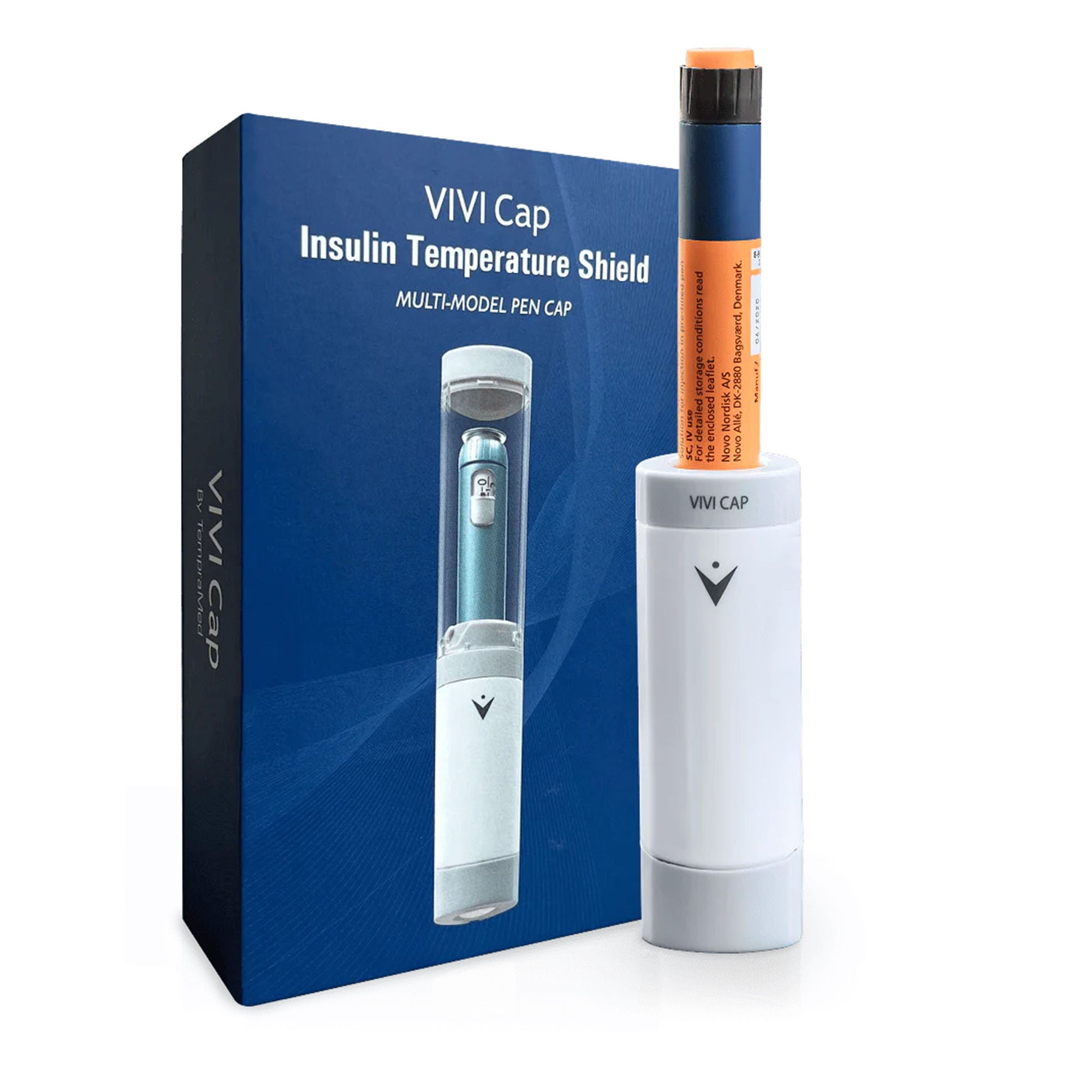 TempraMed VIVI Cap Smart: Insulin/GLP-1 Protection & Injection Tracking