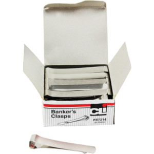 Bankers Clamp, Small, 3-1/4" Length, Pack of 36