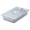 Ninth-size Super Pan V® slotted stainless steel cover