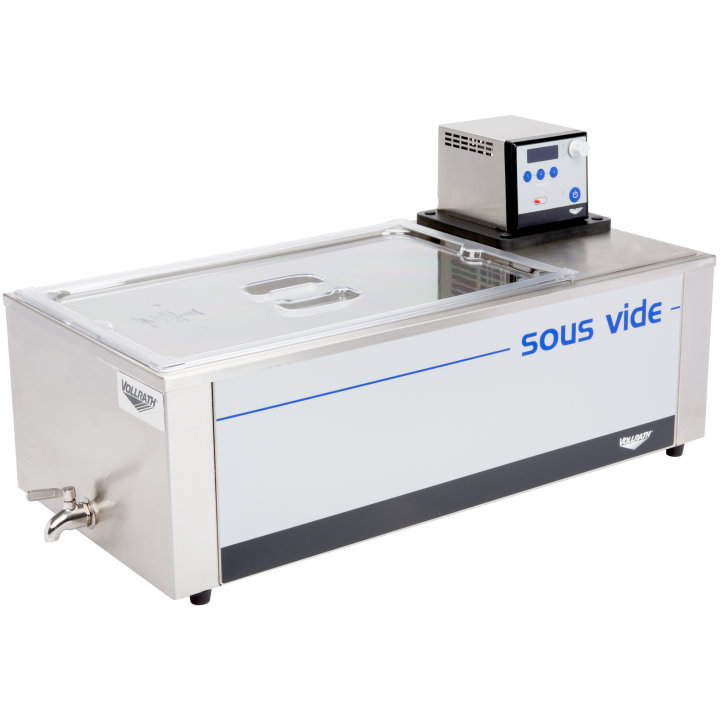 120-volt sous vide immersion circulator package with immersion circulator head, bath and cover