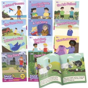 Sound Families Decodable Readers R-controlled Fiction Phase 5.5, Set of 12