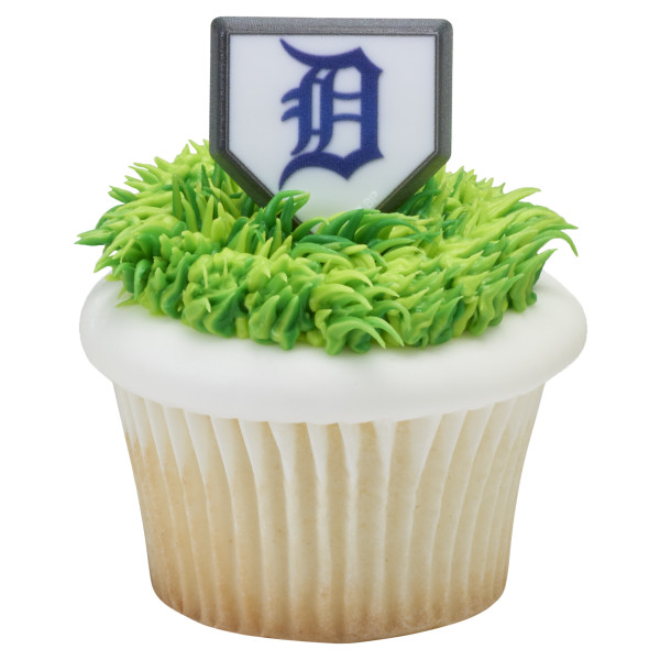 MLB® Home Plate Team Logo Cupcake Rings