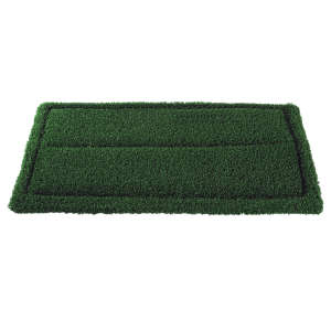 Hillyard, Trident® TurfScrub™ Rectangular Floor Pad, 14"x28, Green
