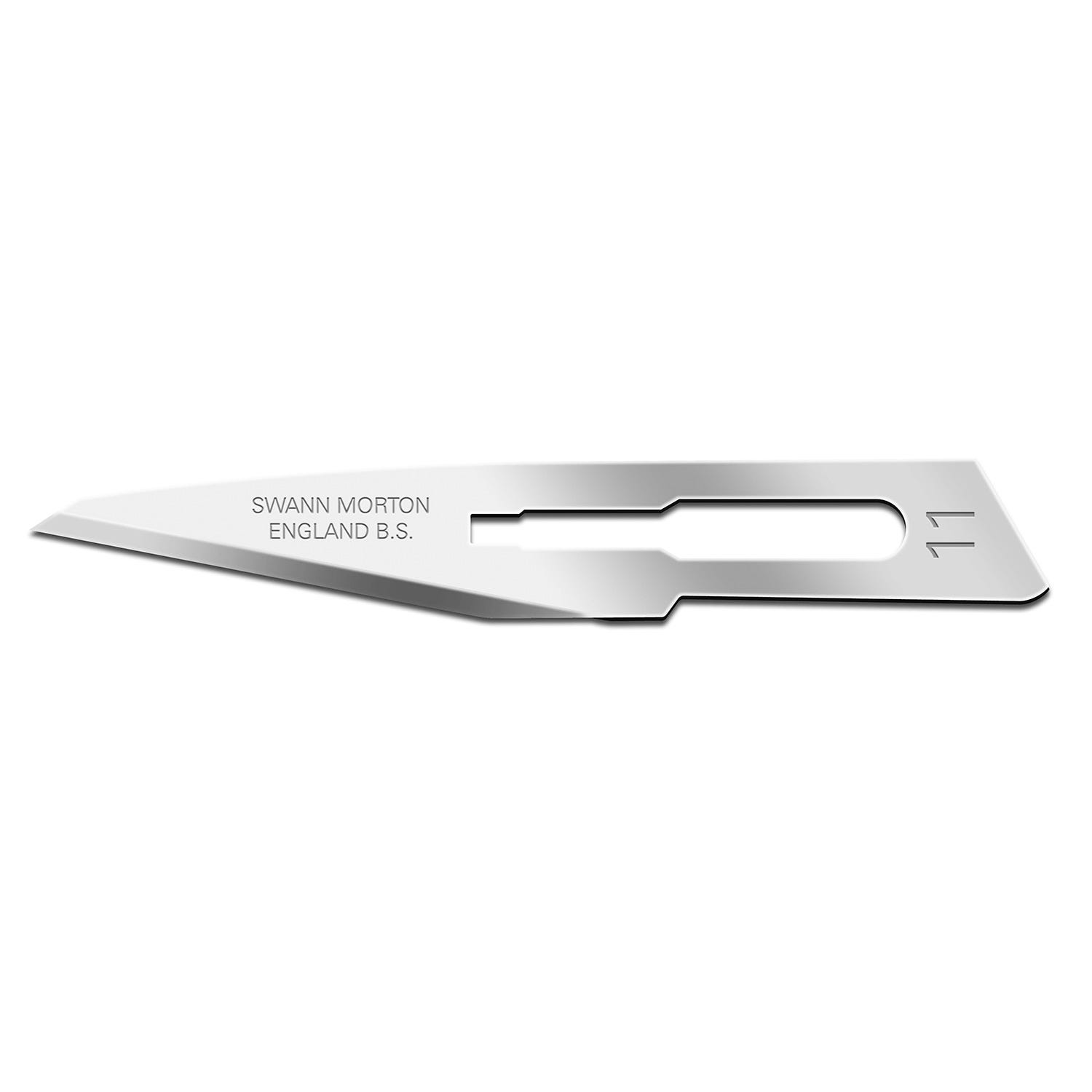 Swann-Morton® Surgical Blade #11 Stainless Steel Sterile - 100/Box