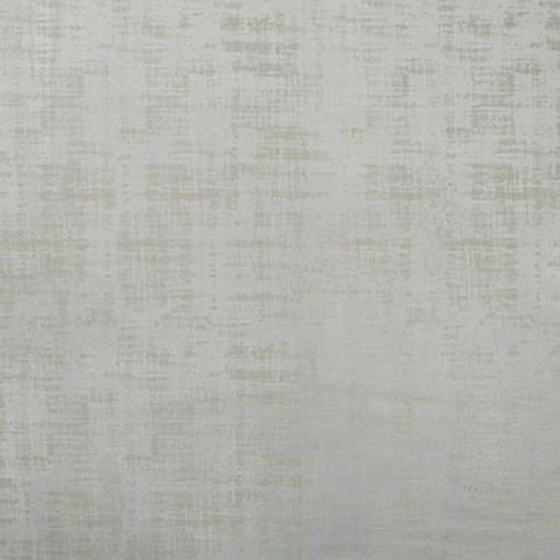 Light gray-beige woven-texture wallpaper covering a wall surface, showing subtle crosshatch and linen-like pattern; evenly lit close-up with neutral, soft ambient interior lighting.