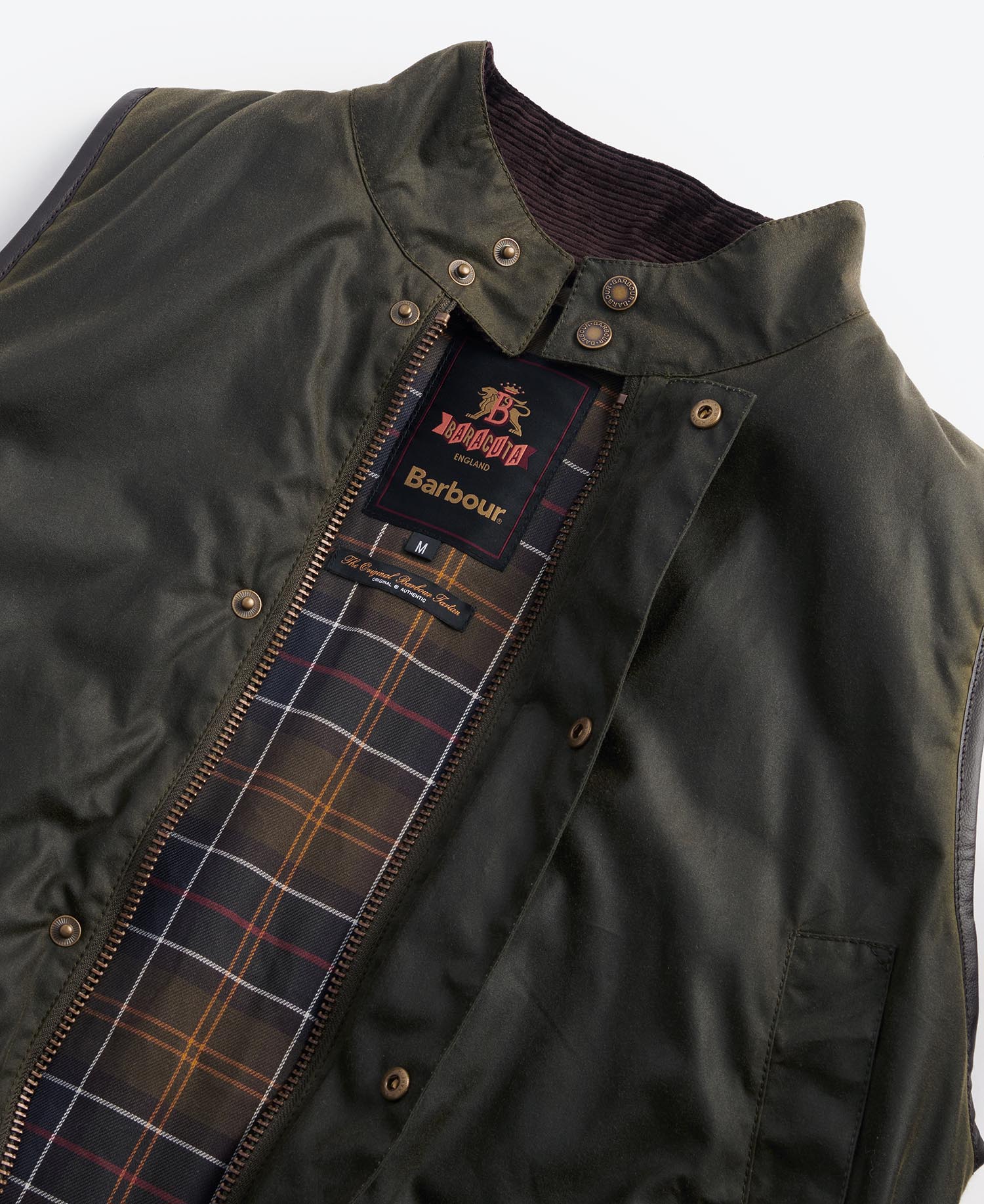 Barbour x Baracuta Weste Oversized Waxed image number 6
