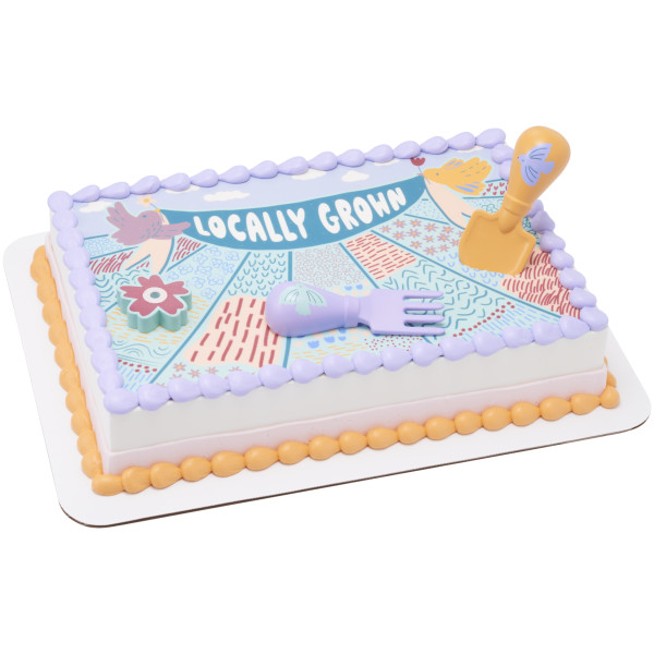 Locally Grown PhotoCake® Edible Image® DecoSet® Background