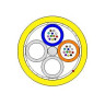 LTP12B024AB0403-COR - Fiber Optic Cable Plenum Jacket Singlemode - OS2 24-Fiber Loose Tube 3 mm Tube Yellow