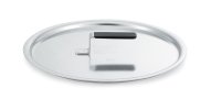 9 13/16-inch Wear-Ever® flat aluminum cover with dipped handle