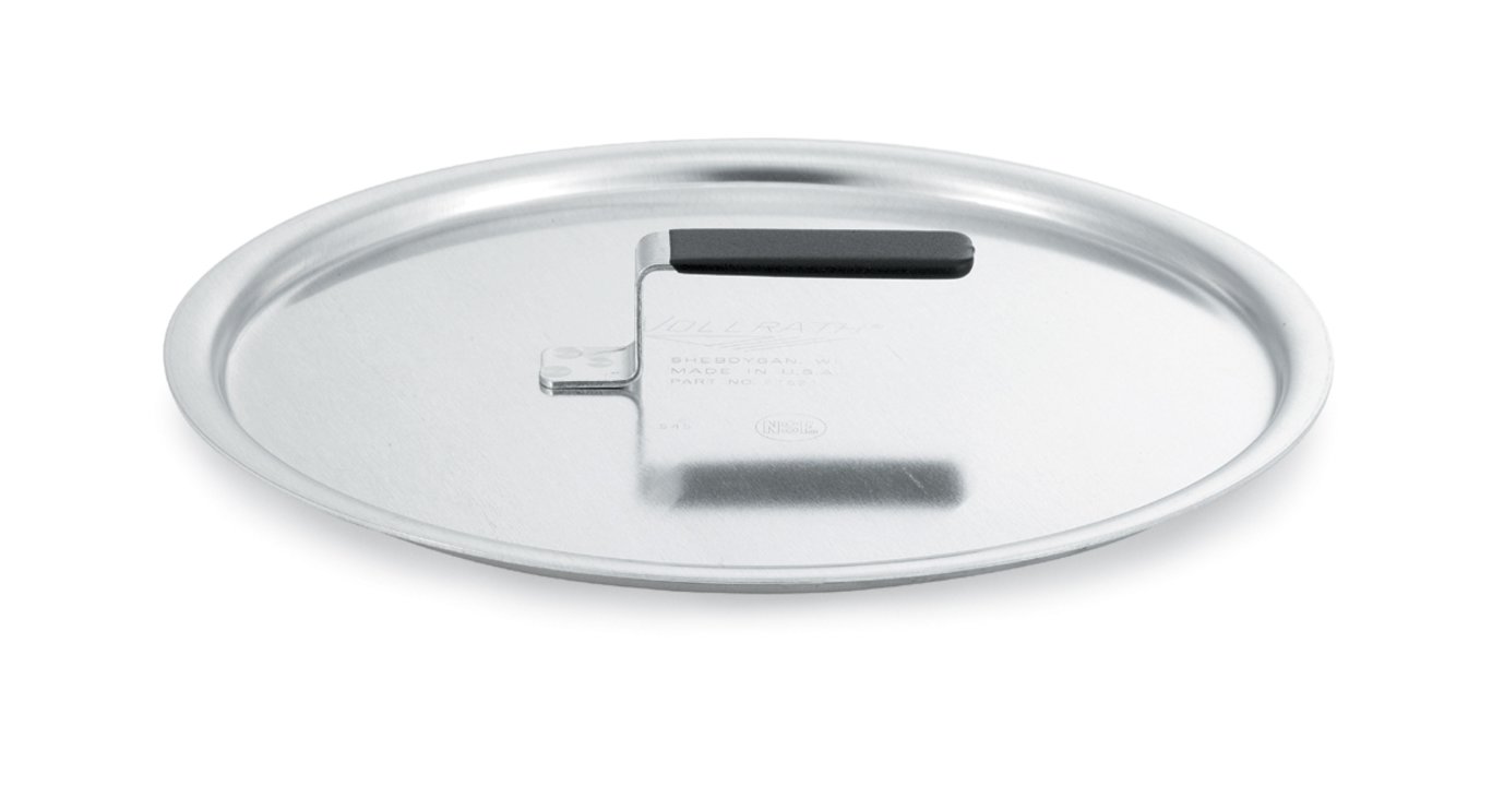 12-inch Wear-Ever® flat aluminum cover with dipped handle