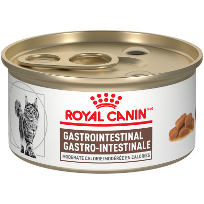 Royal Canin Veterinary Diet Feline Gastrointestinal Moderate Calorie Thin Slices in Gravy Canned Cat Food