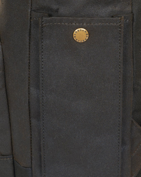 Essential Waxed Backpack Olive