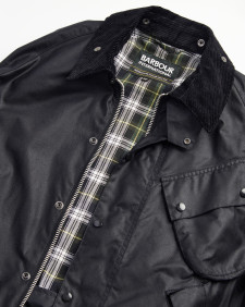 A7 Pacemaster Waxed Jacket Classic Black