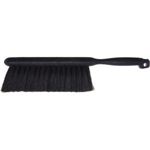 Carlisle, Flo-Pac, 8in, Counter Brush With Horsehair, Horsehair Bristles, Black