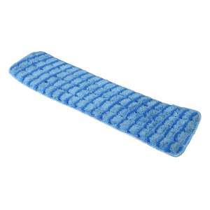 Impact, Scrubber Microfiber Hook & Loop Mop, 18"W, Blue