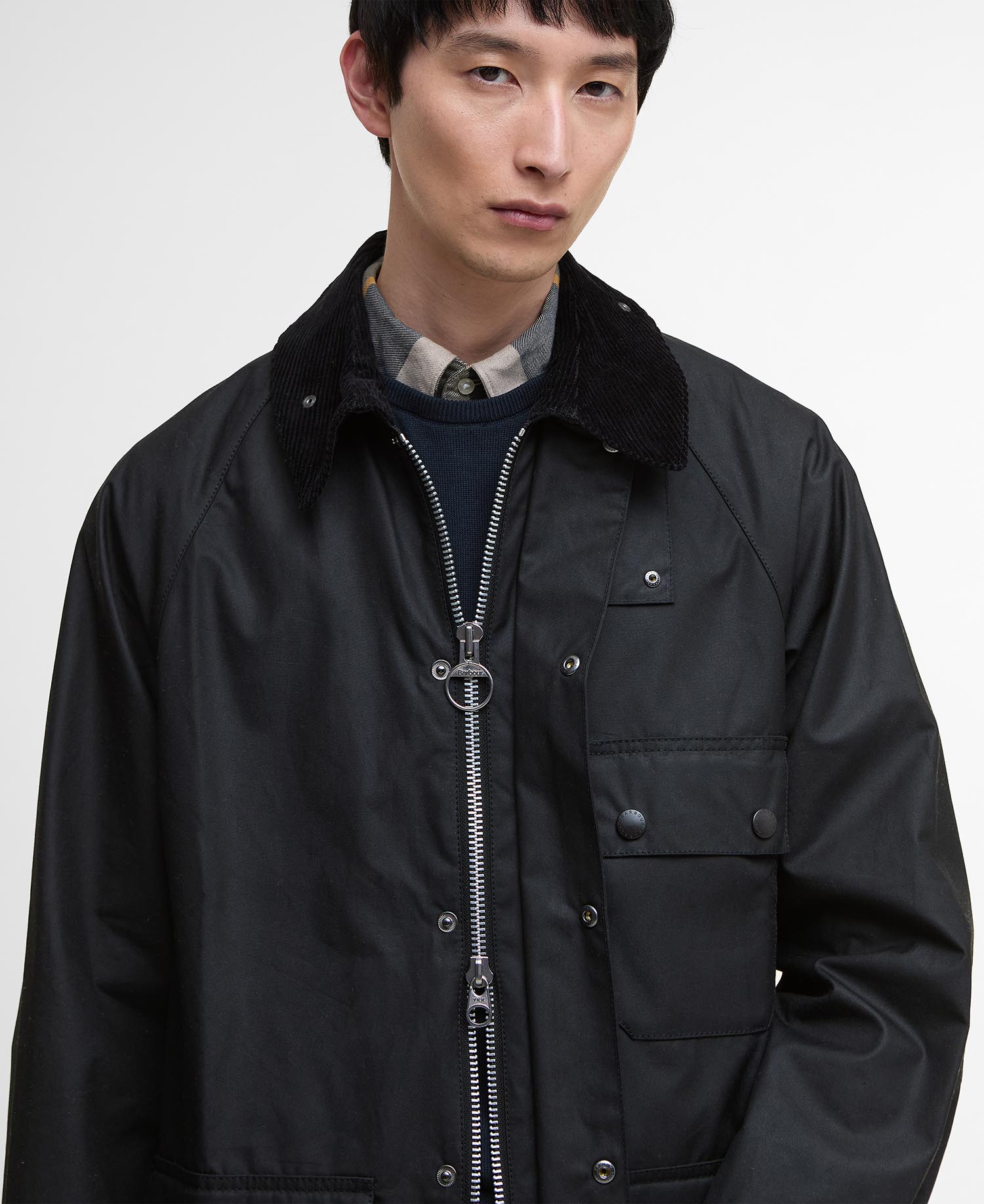 Oversized Solway Waxed Jacket image number 4