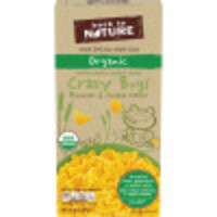 BACK TO NATURE Organic Crazy Bugs Macaroni & Cheese Dinner 6 oz. Box image