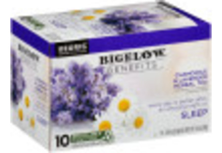 Benefits Chamomile and Lavender Herbal Tea K-Cup® pods - Case of 6 boxes- total of 60 K-Cup® pods