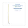 Boardwalk, Gripper Handle, 60", Wood, Natural