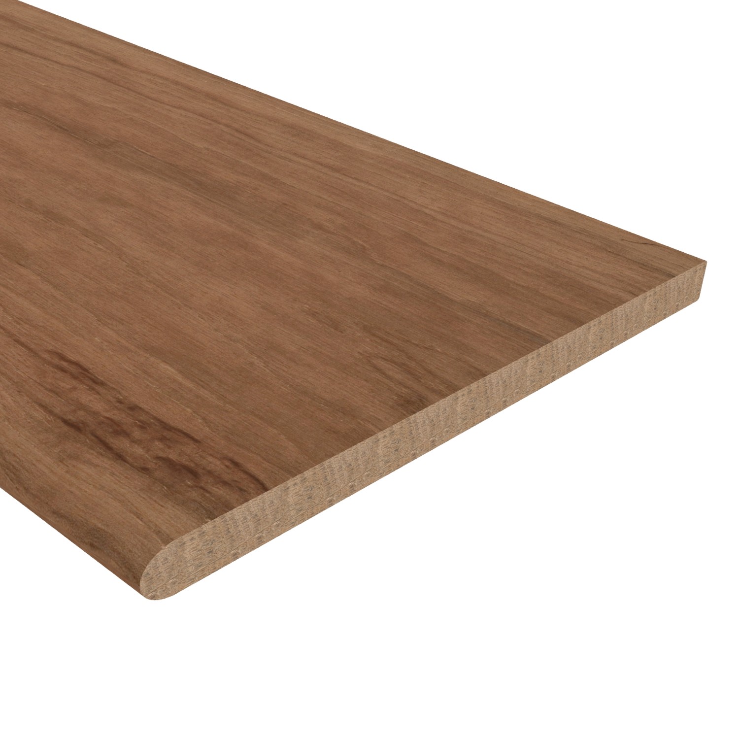 Cured Hickory Stair Tread view 1