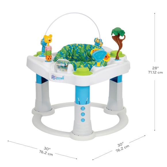 Exersaucer MegaSaucer Wild Wonders Activity Center Specifications