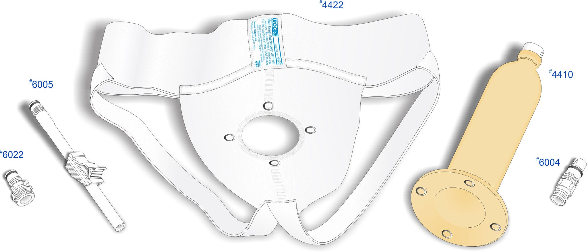 Urocare Products URINAL KIT, MALE UNIV LG (1/BX)