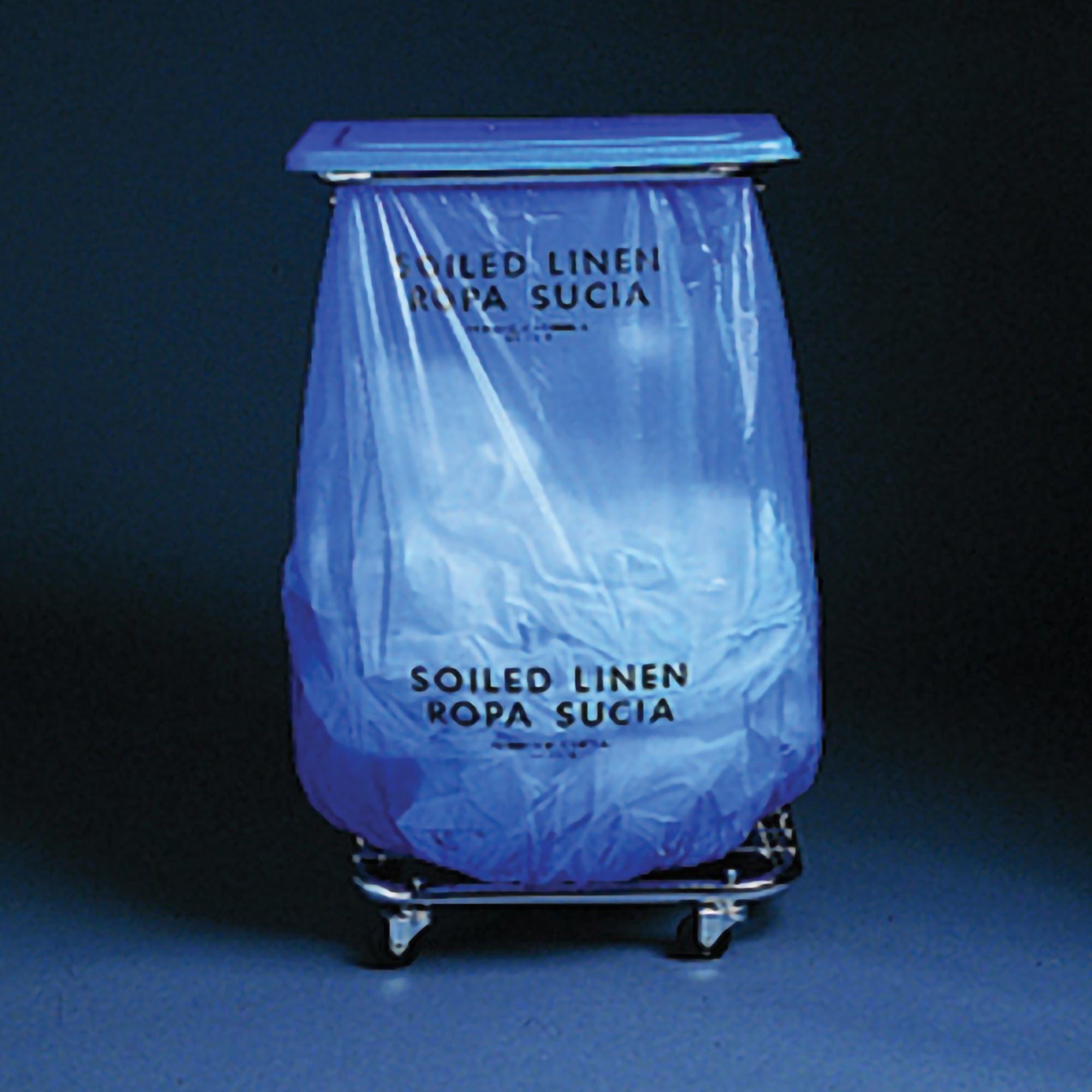 McKesson Soiled Linen Bag, Blue, 30 – 33 gal. Capacity, Fits Hamper Stand 198683