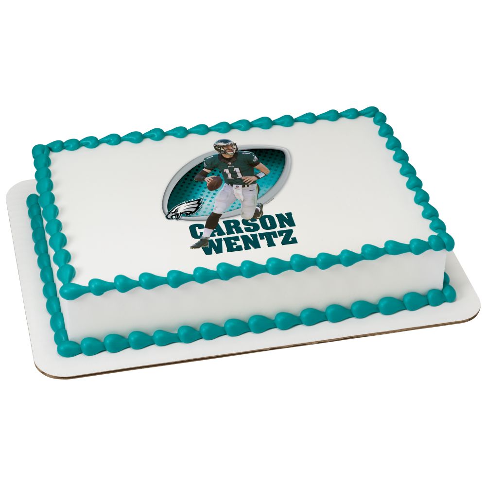 Image Cake NFL Players Carson Wentz