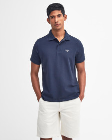 Lightweight Sports Short-Sleeved Polo Shirt New Navy