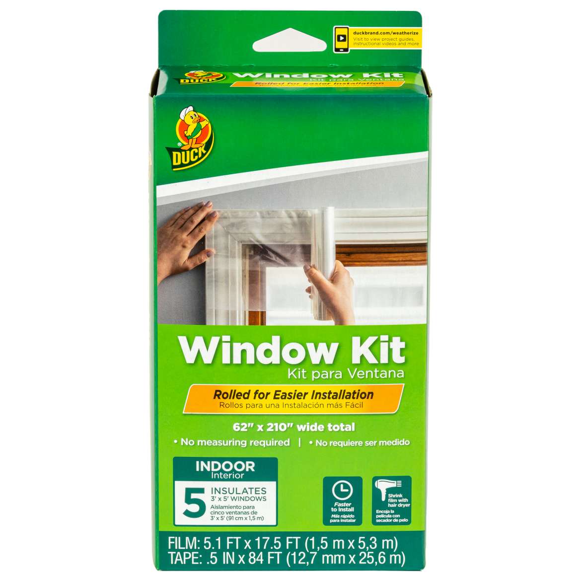 Duck® Rolled Window Kits