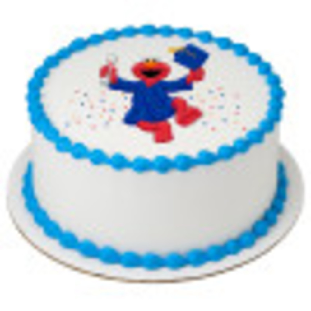 Order Sesame Street Elmo Graduate Edible Image By PhotoCake Cake