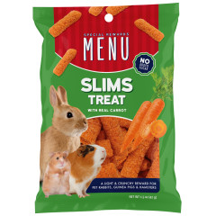 Image of Vitakraft MENU Slims Treat Rabbit/Guinea Pig/Hamster Carrot Flvr, 1.5 oz