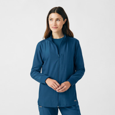 Landau Forward Women&#8216;s 3-Pocket Scrub Jacket-Landau