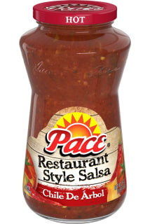 Restaurant Style Chile de Arbol Salsa, Hot