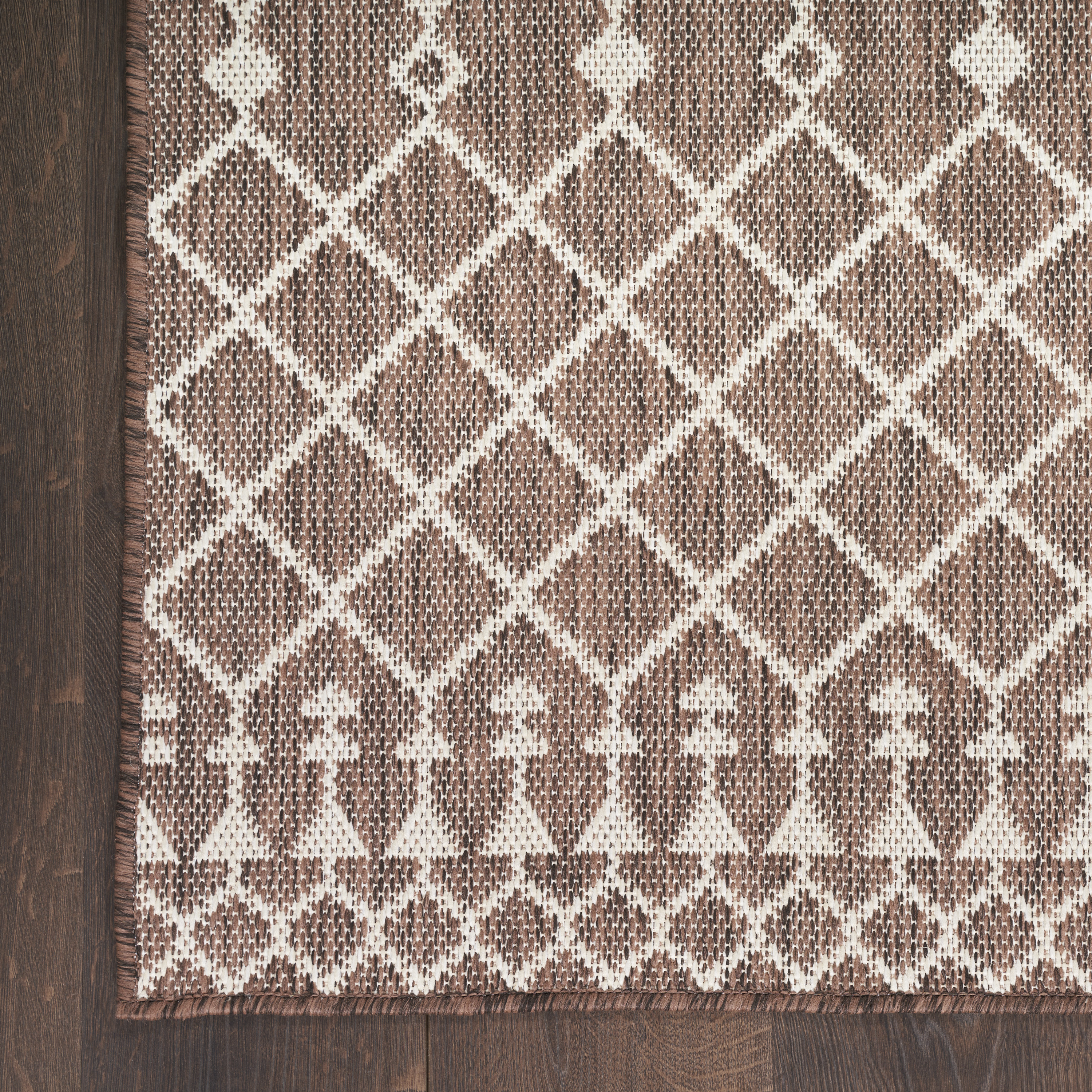 Nourison Positano 2' x 6' Natural Modern Rug