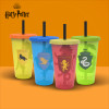 Harry Potter 25 ounce Reusable Plastic Kids Tumbler, Gryffindor, 4-piece set slideshow image 2 Harry Potter 25 ounce Reusable Plastic Kids Tumbler, Gryffindor, 4-piece set slideshow image 2