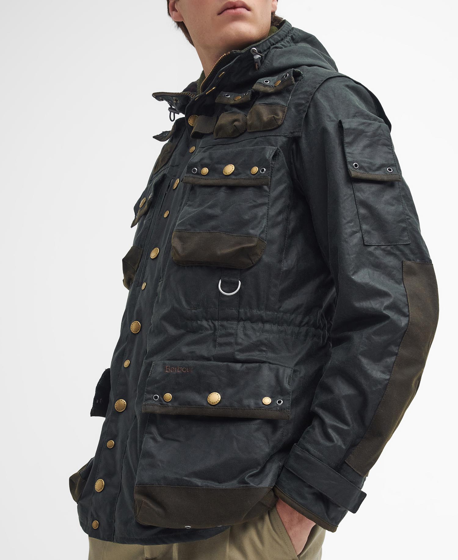 Barbour x TO KI TO Wachsjacke Military image number 6