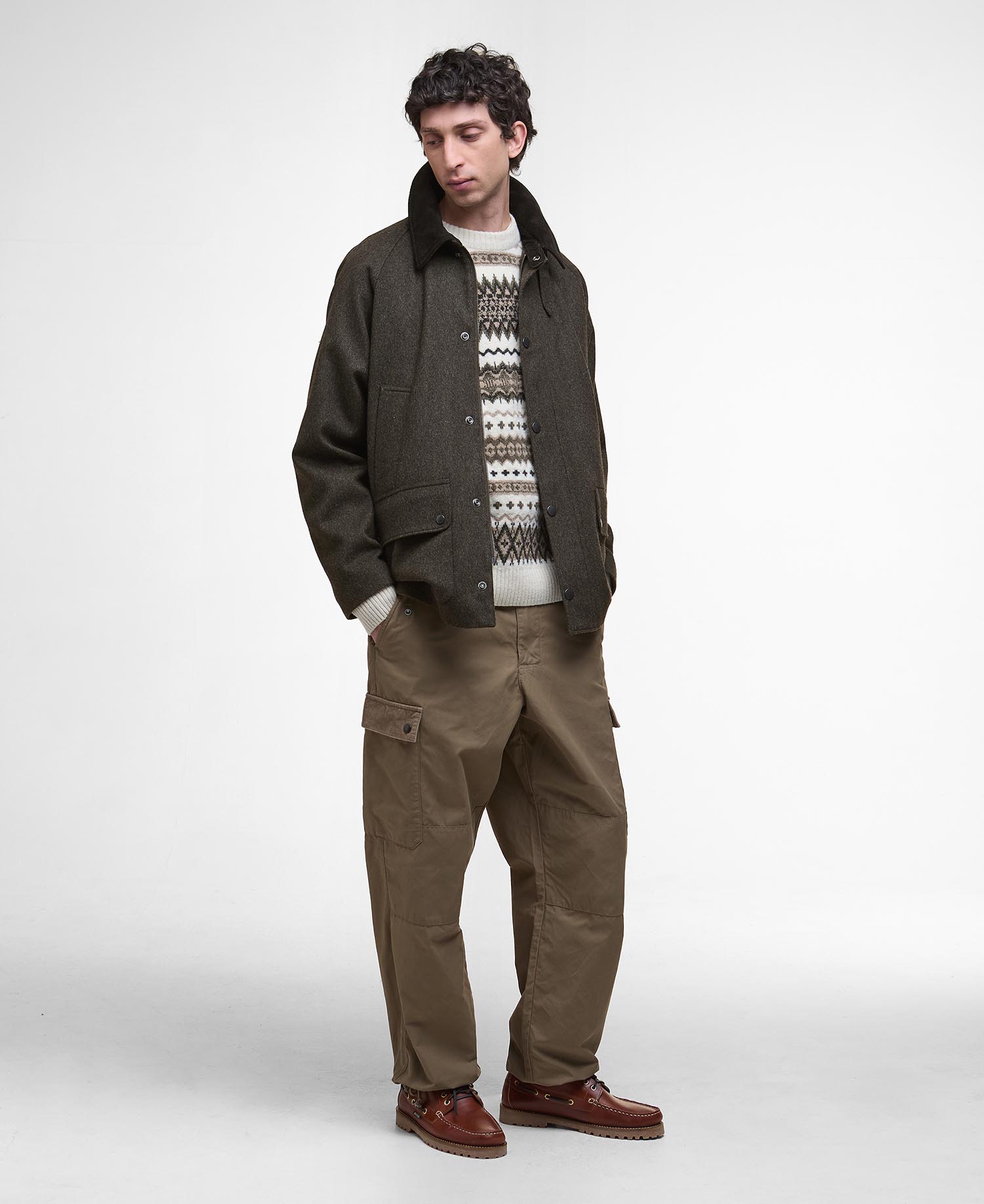 Modified Bedale Wool Jacket image number 1