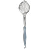 4-ounce one-piece heavy-duty perforated oval Spoodle® utensil with gray nylon handle